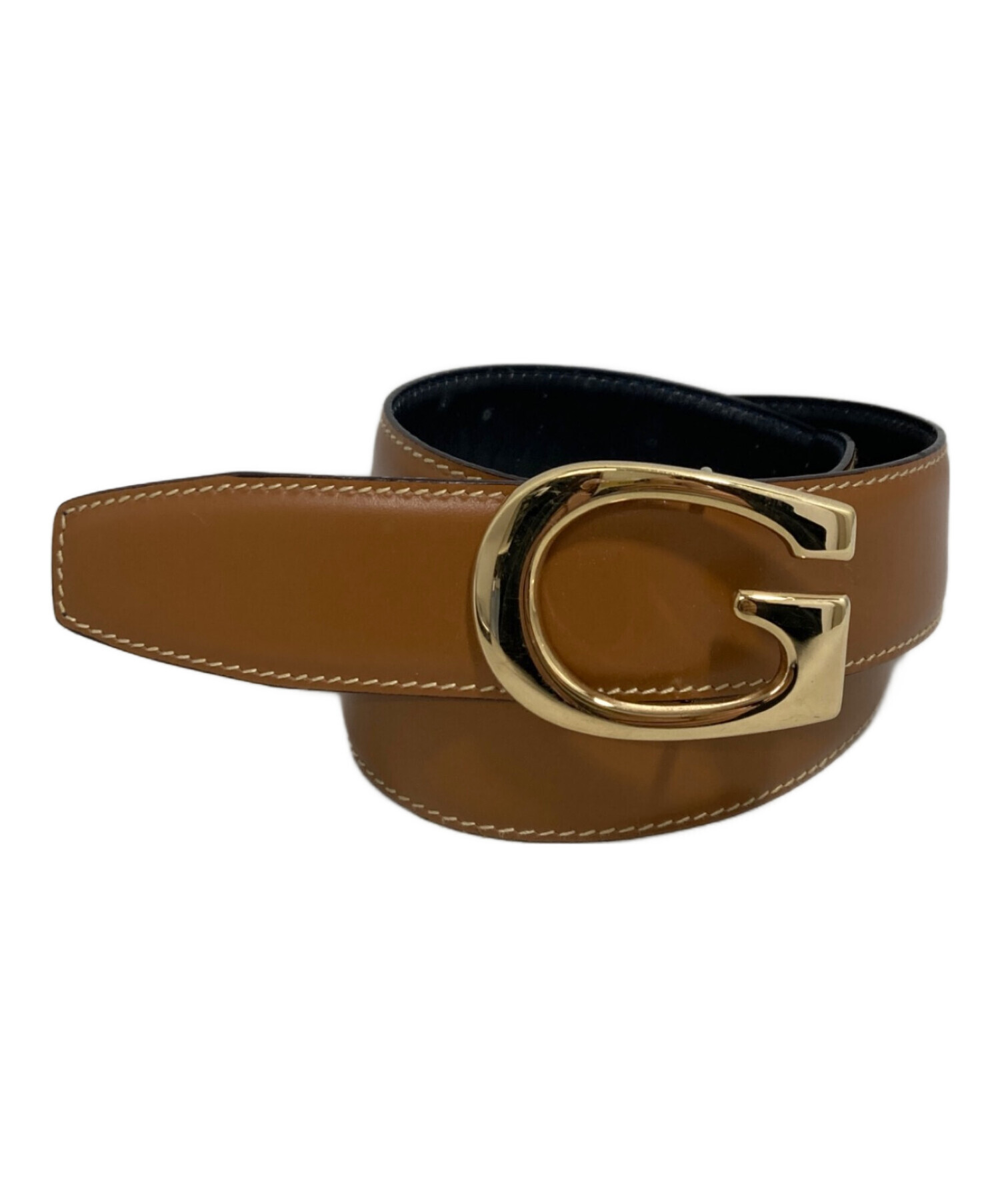 ✨良品✨GUCCI グッチ レザー レディースベルト ベージュ 中古・古着通販】GUCCI (グッチ) ベルト ベージュ｜ブランド・古着通販