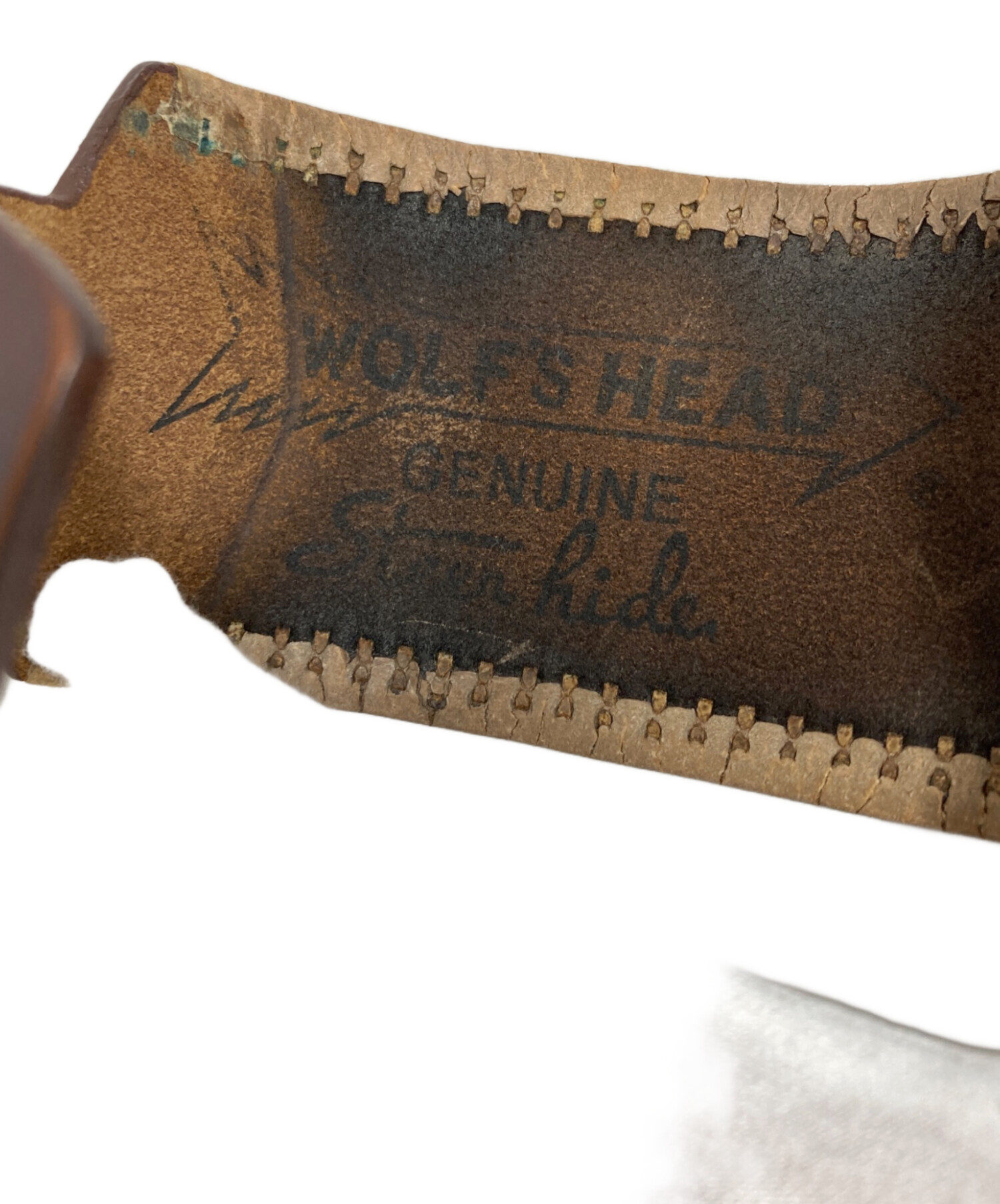 中古・古着通販】WOLF'S HEAD (ウルフズヘッド) ブレスレット ブラウン