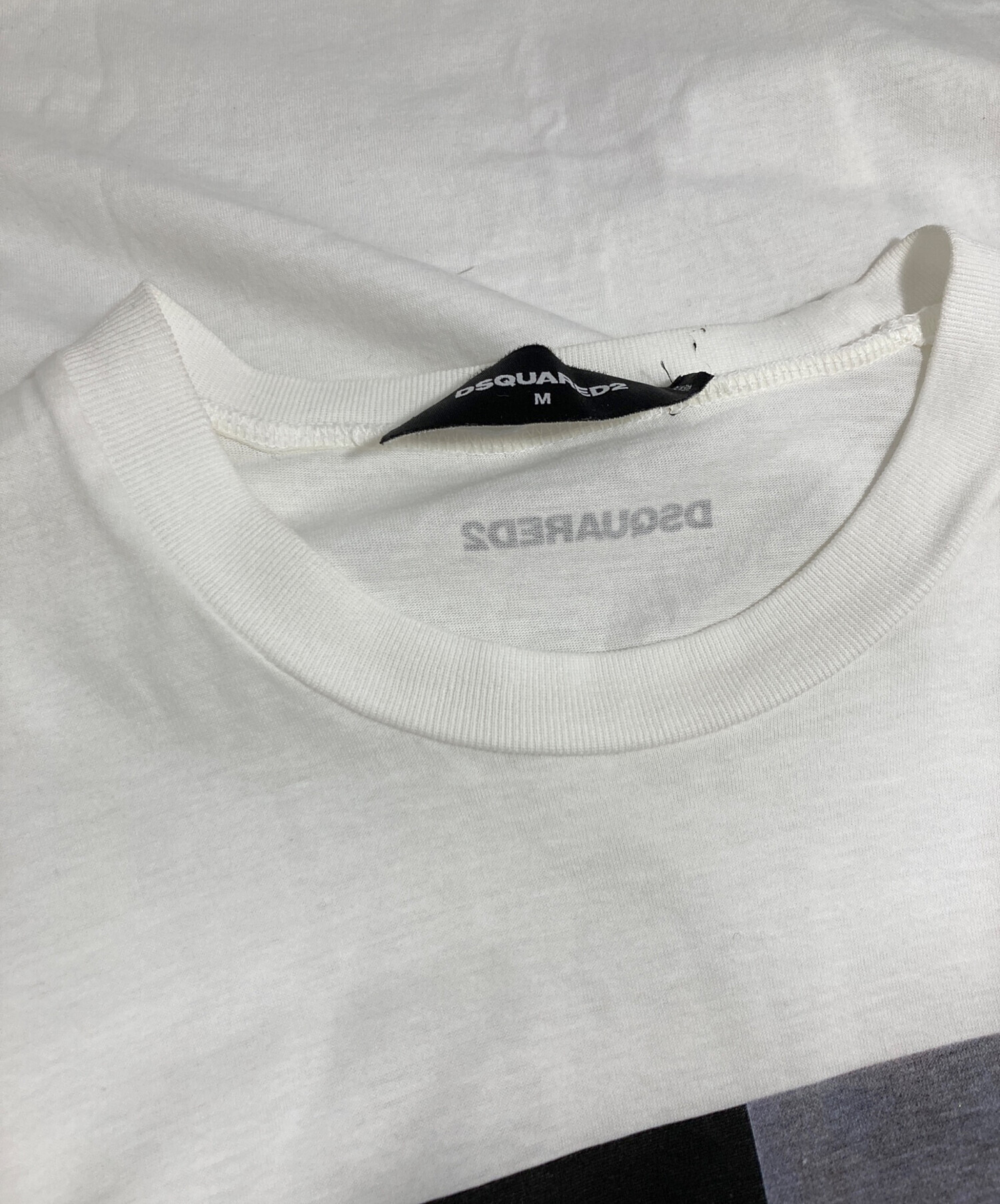 中古・古着通販】DSQUARED2 (ディースクエアード) Tシャツ ホワイト 
