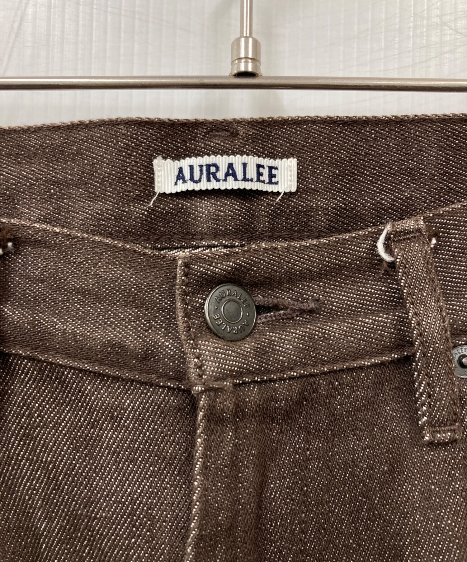 中古・古着通販】AURALEE (オーラリー) HARD TWIST DENIM 5P PANTS 