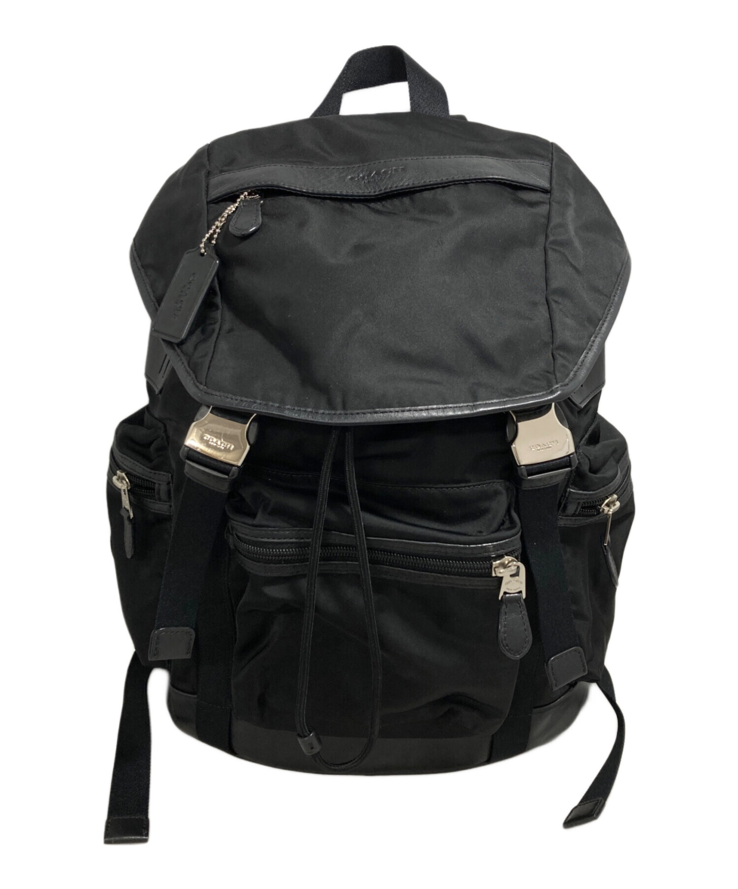 中古・古着通販】COACH (コーチ) リュック ブラック｜ブランド・古着