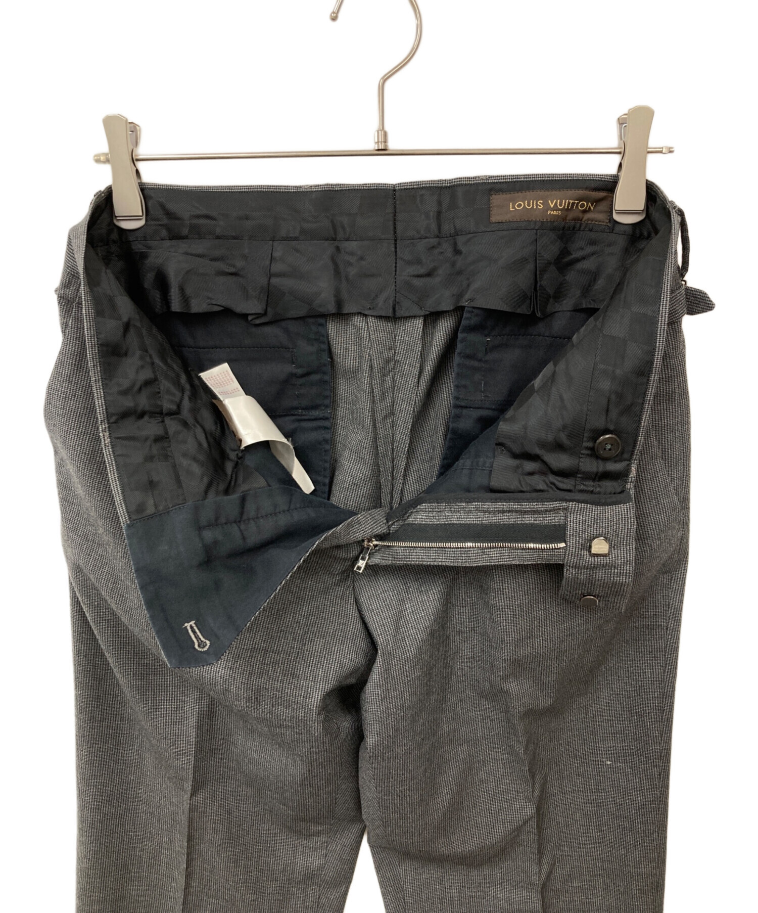 中古・古着通販】LOUIS VUITTON (ルイ ヴィトン) スラックス グレー
