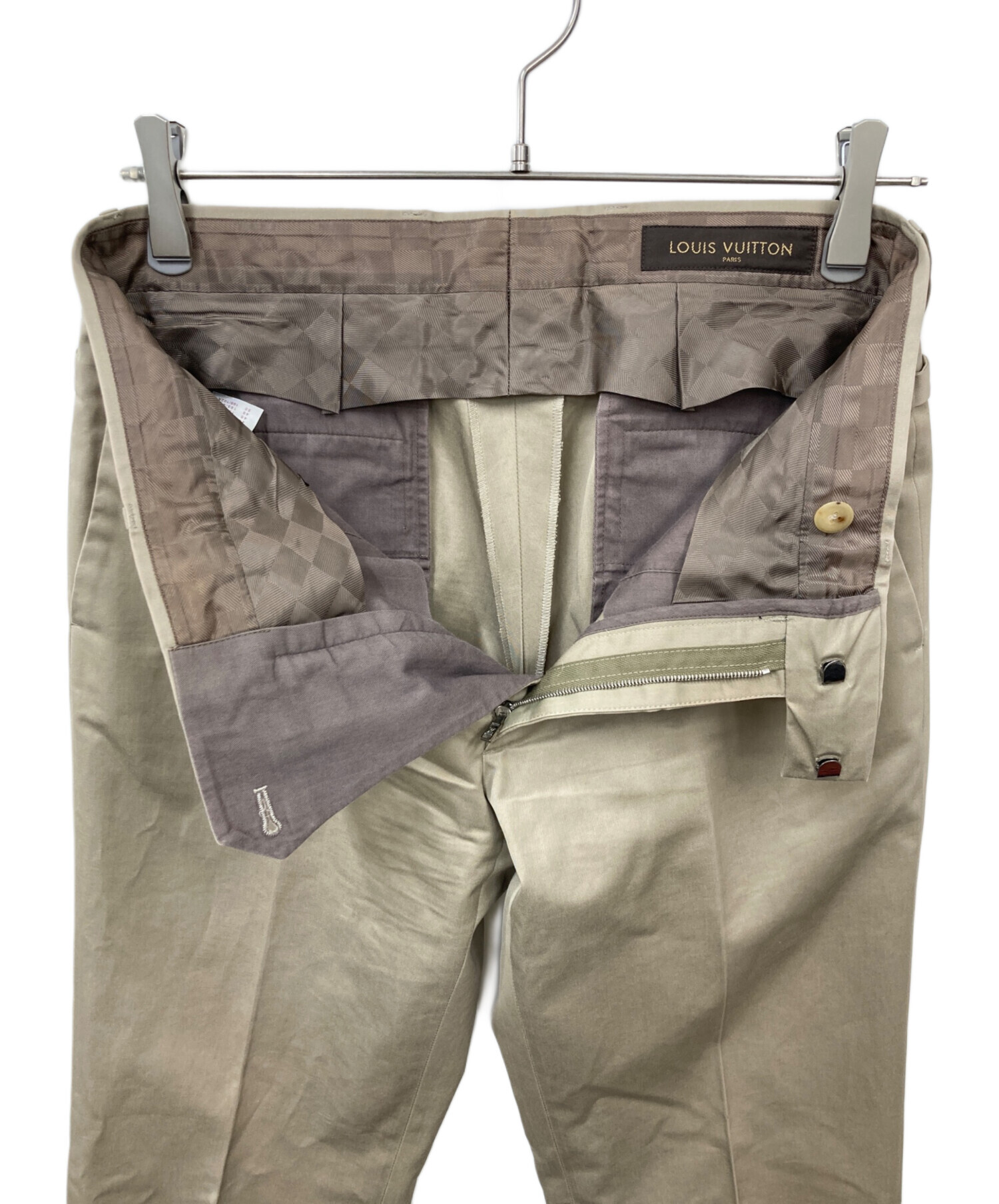 中古・古着通販】LOUIS VUITTON (ルイ ヴィトン) チノパン ベージュ