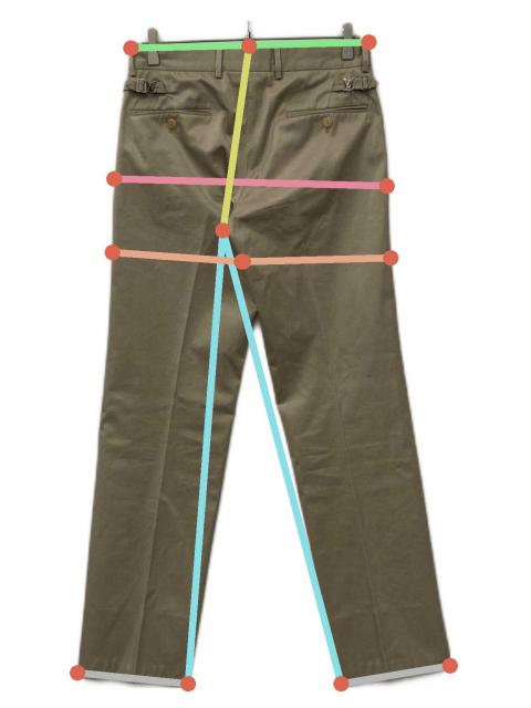 中古・古着通販】LOUIS VUITTON (ルイ ヴィトン) チノパン ベージュ