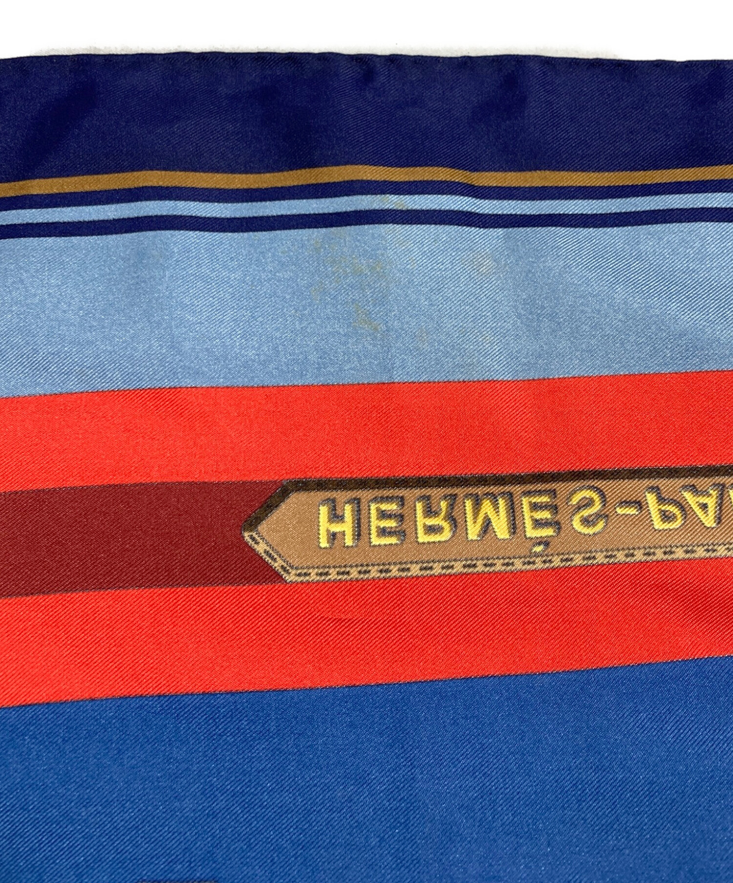 中古・古着通販】HERMES (エルメス) les sangles ネイビー｜ブランド