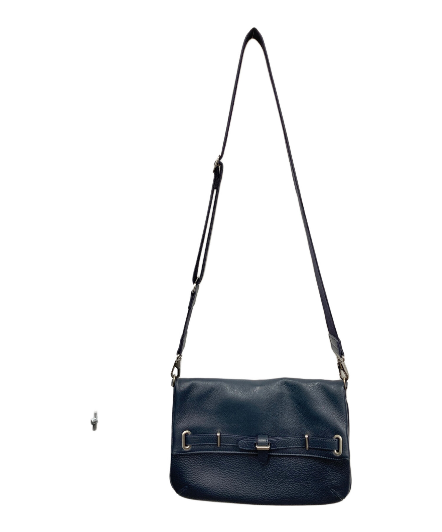 PELLE MORBIDA ネイビー PELLE MORBIDA トートバッグ メンズ おしゃれ 日本製 レザー ブルー