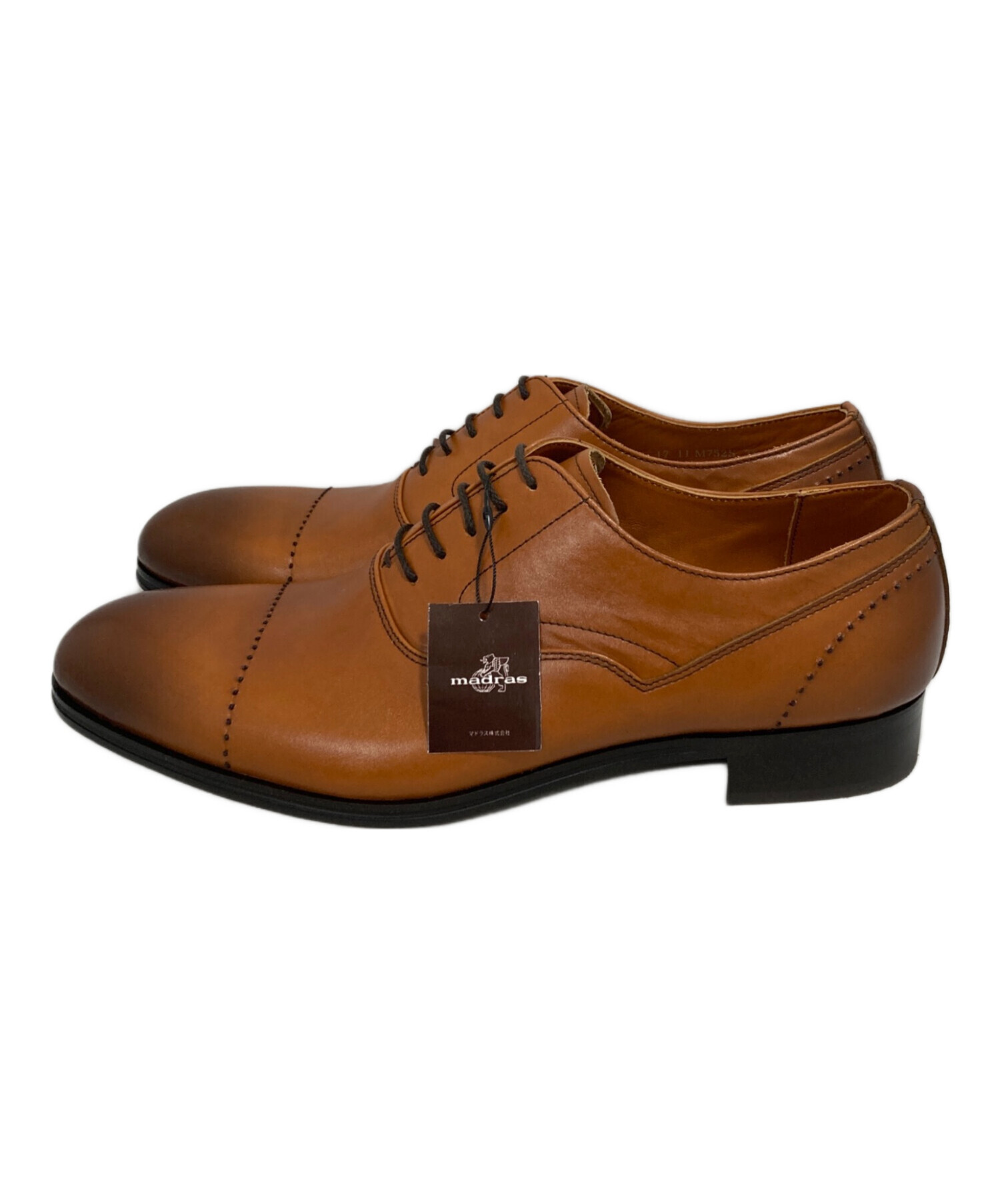 中古・古着通販】madras (マドラス) レザーシューズ ブラウン サイズ