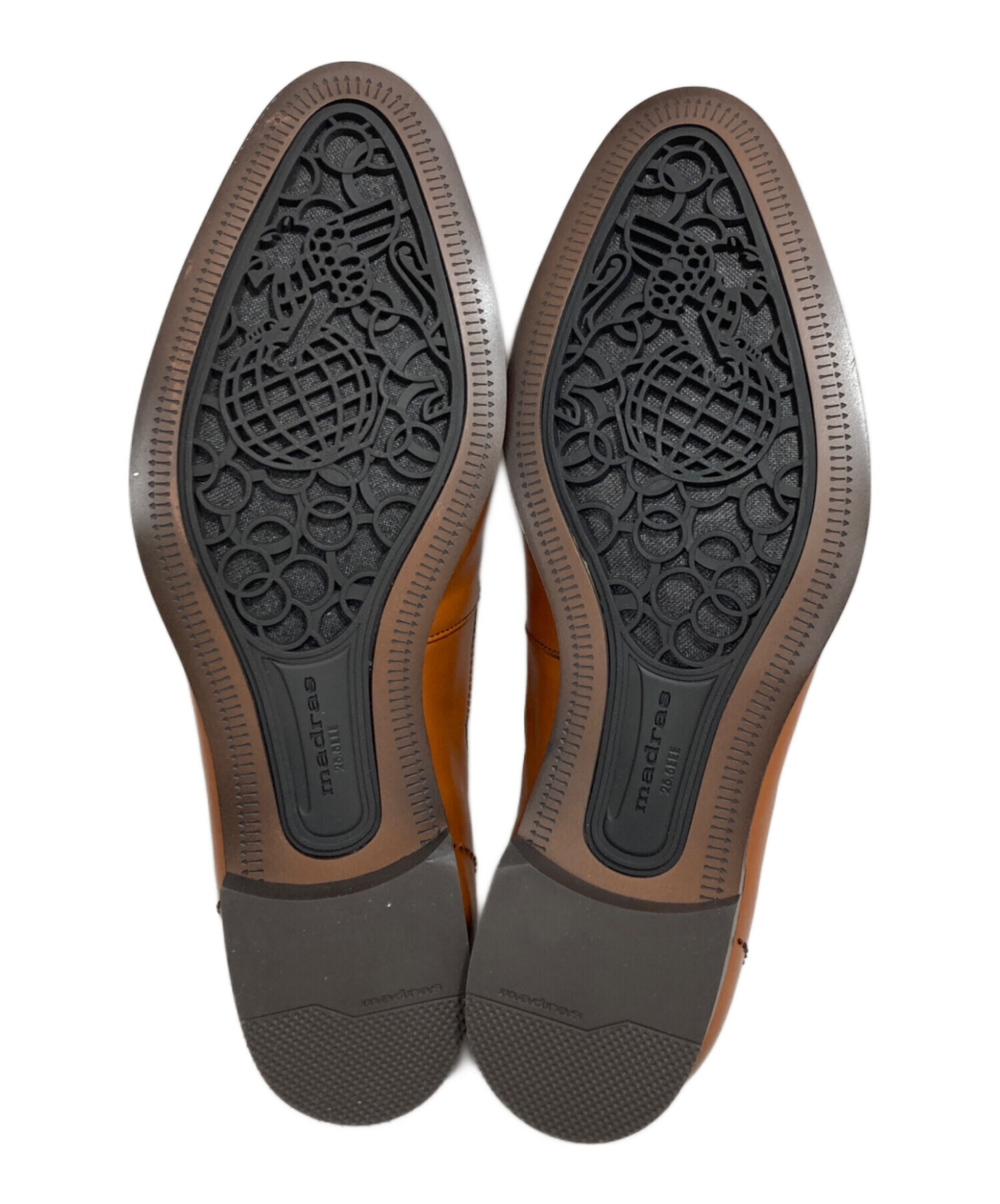 中古・古着通販】madras (マドラス) レザーシューズ ブラウン サイズ