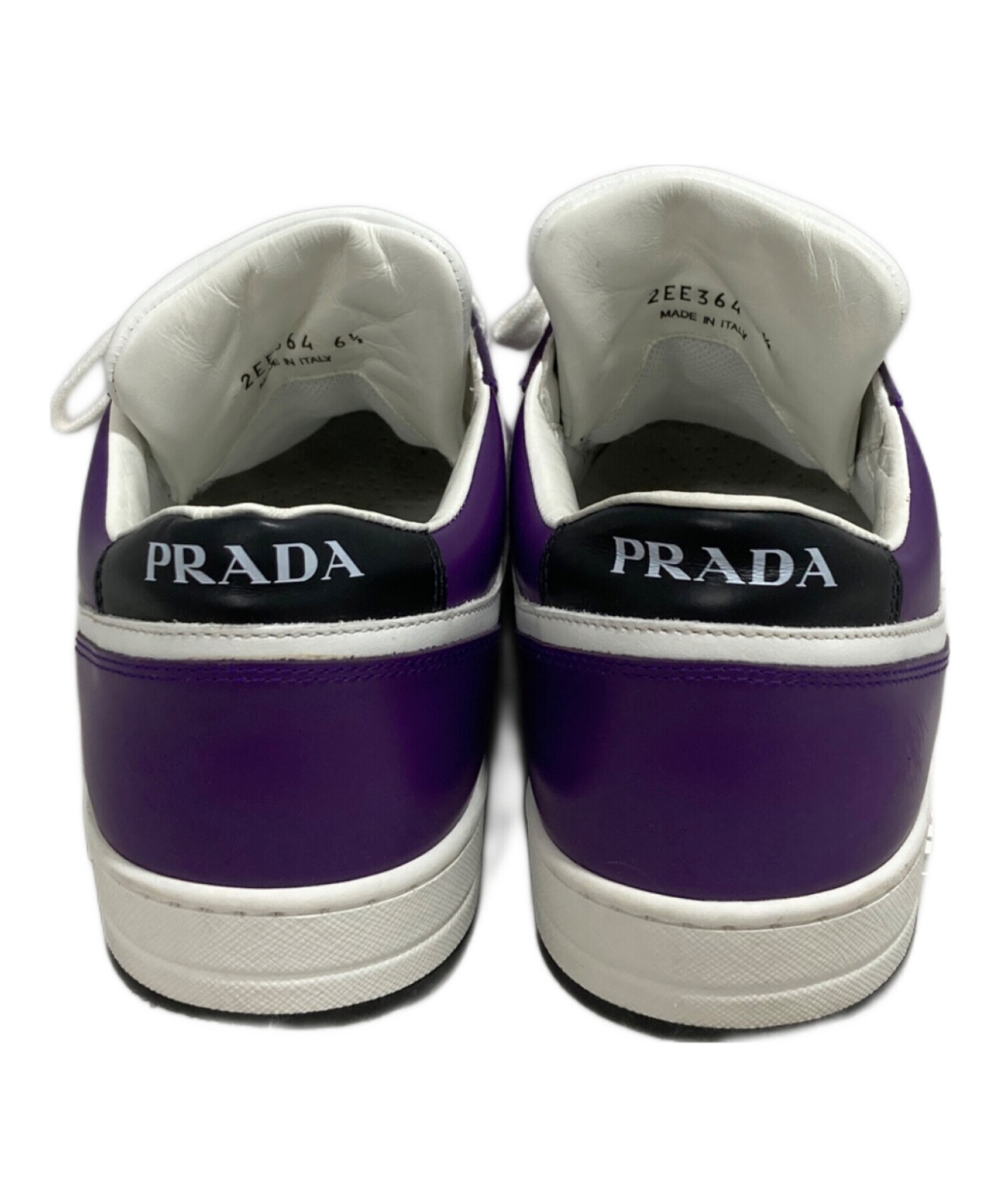 中古・古着通販】PRADA (プラダ) ダウンタウンレザースニーカー 