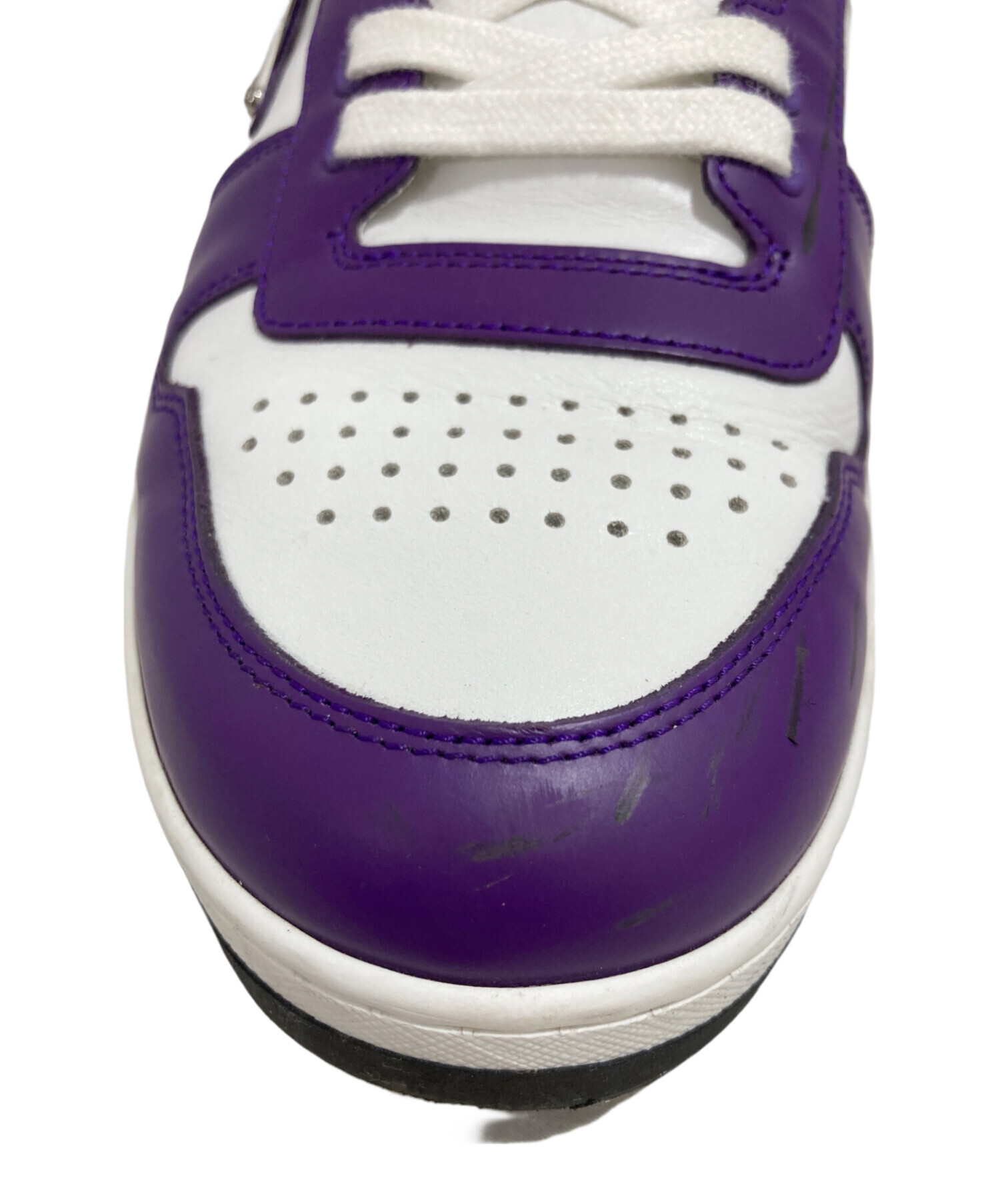 中古・古着通販】PRADA (プラダ) ダウンタウンレザースニーカー