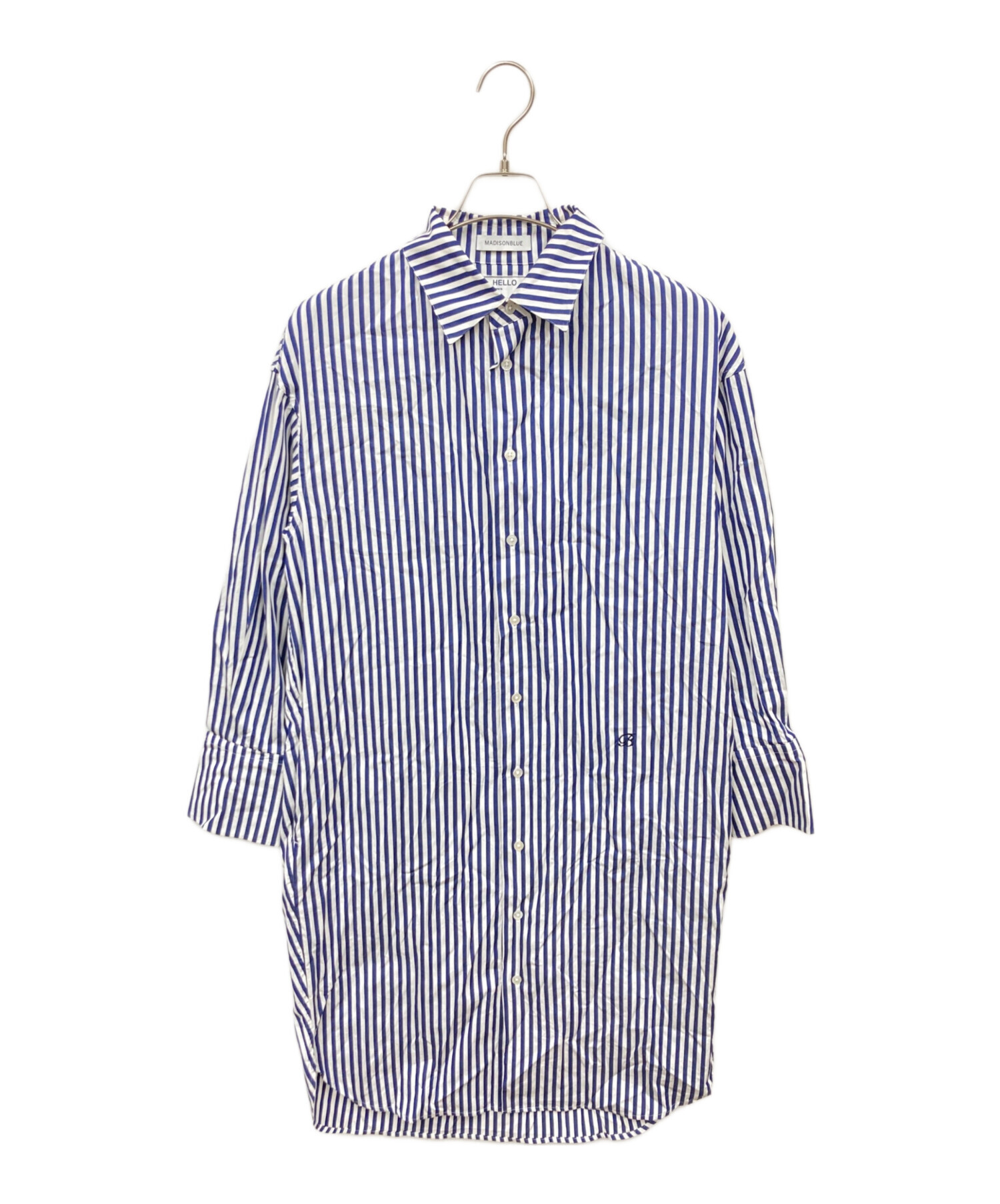 中古・古着通販】MADISON BLUE (マディソンブルー) ストライプシャツ