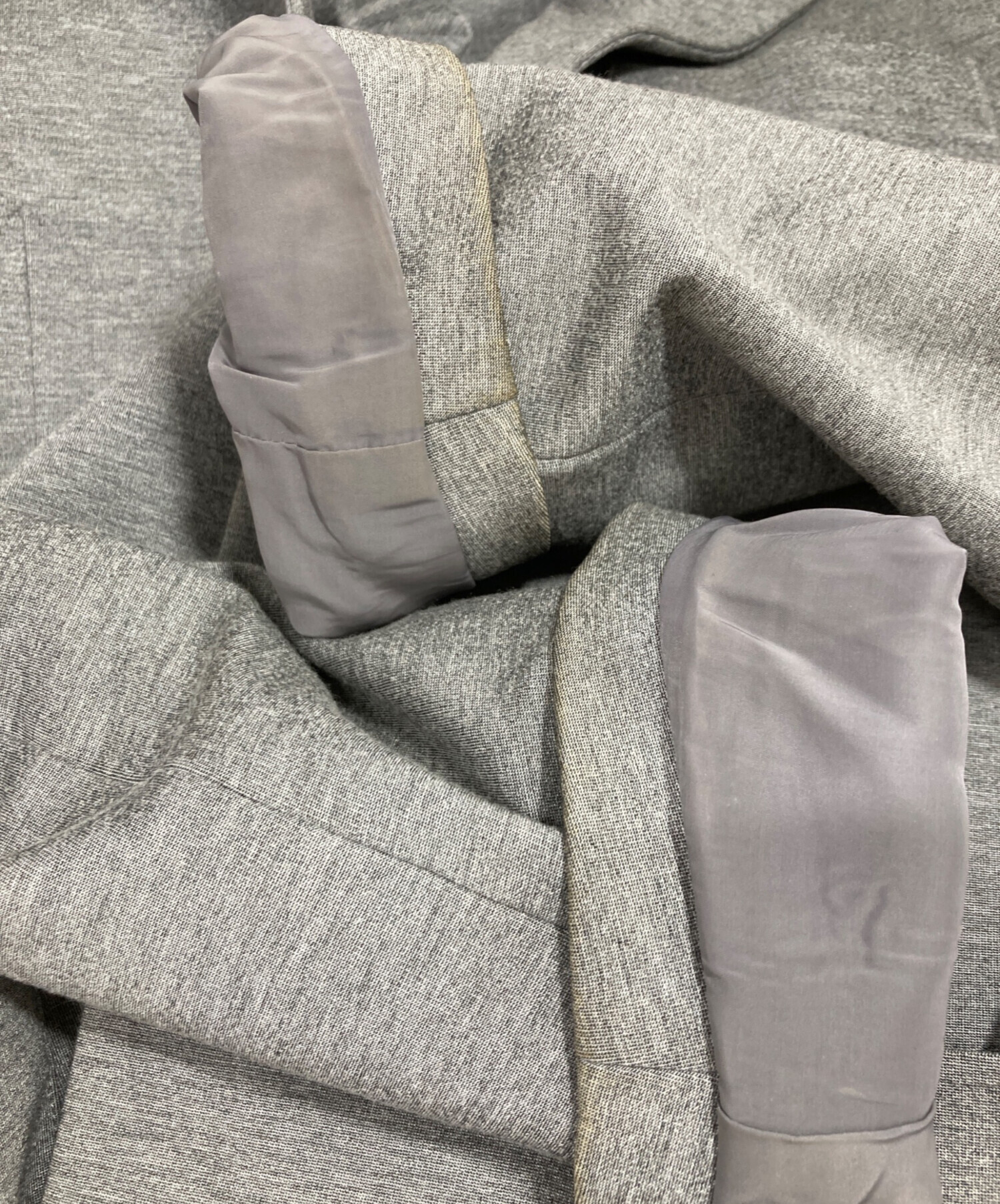 アルマーニエクスチェンジ ジャージ素材 テーラードジャケット 洗濯可 XL相当 中古・古着通販】ARMANI EXCHANGE (アルマーニ エクスチェンジ
