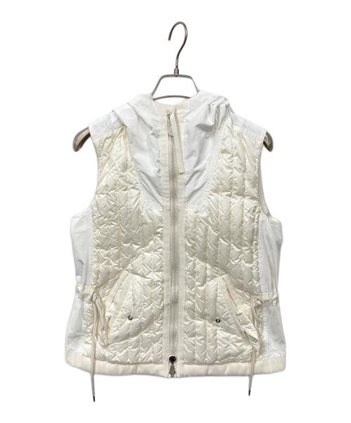 中古・古着通販】MONCLER (モンクレール) ダウンベスト ホワイト