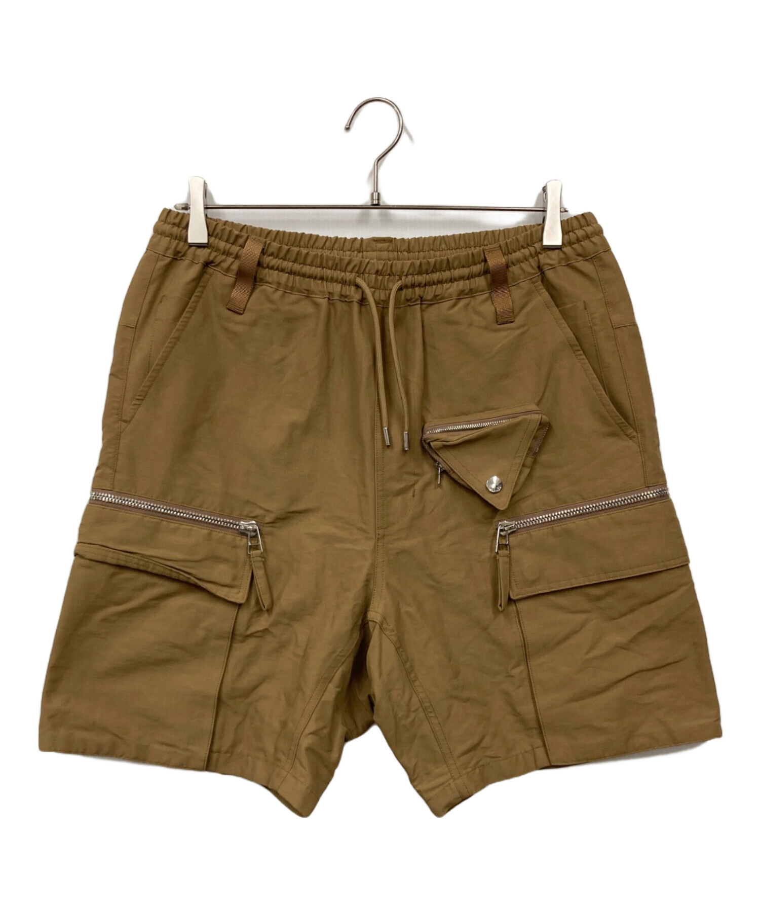 MLVINCE NYLON CARGO SHORTS CREAM 34インチ POUR CLAIRE ⁄ BOTTOMS