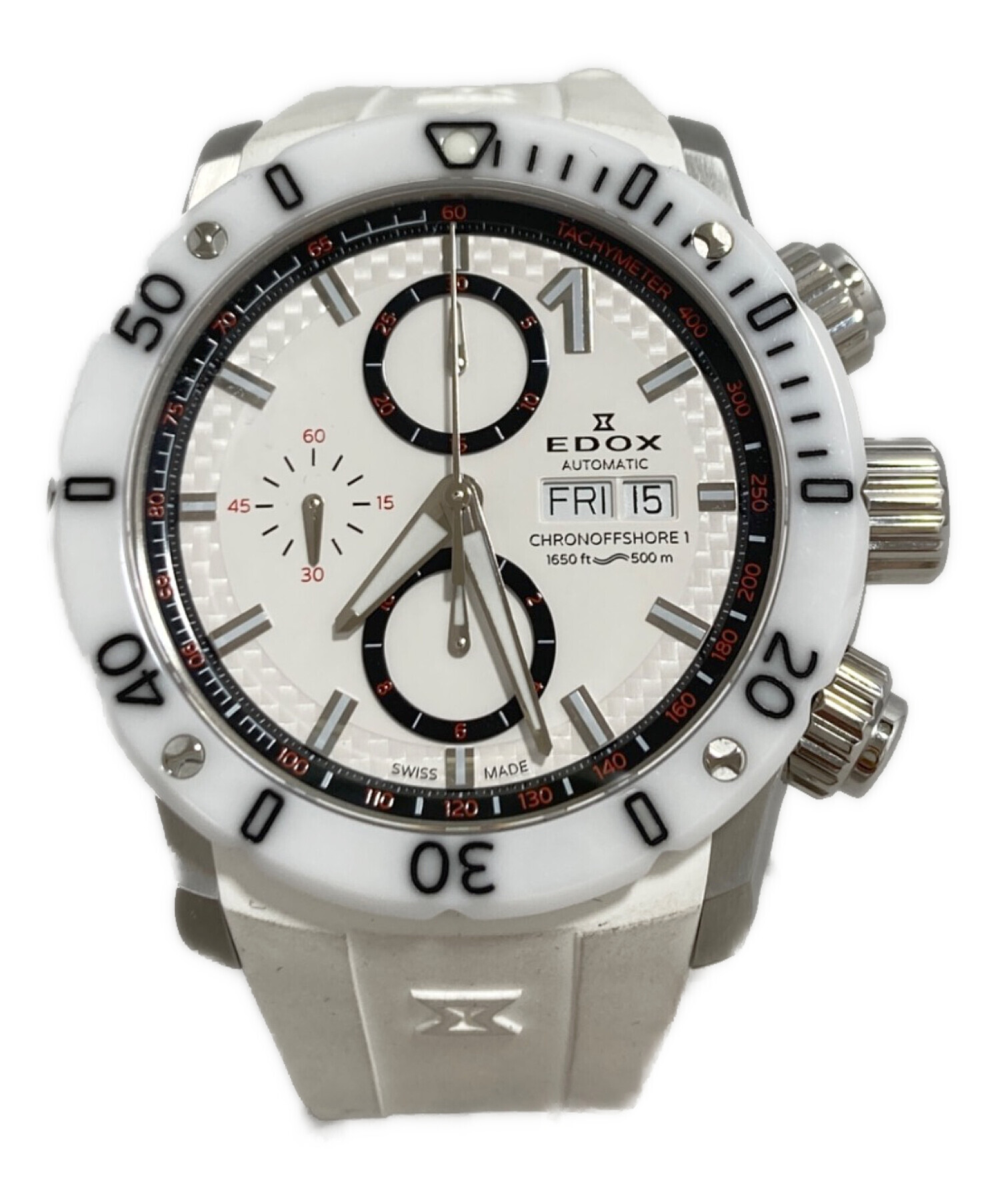 中古・古着通販】EDOX (エドックス) 腕時計 ブラック｜ブランド・古着