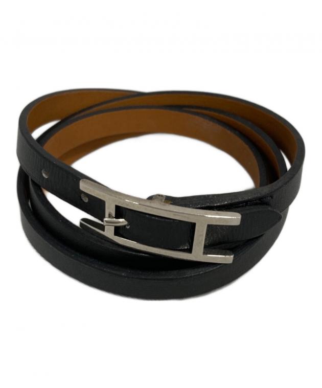 中古・古着通販】HERMES (エルメス) ブレスレット ブラック｜ブランド