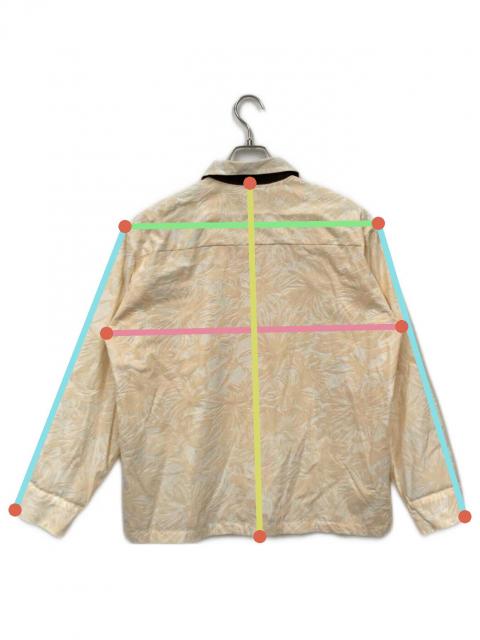 買蔵 TOGA ARCHIVES Flocky print shirt(ORANGE) 【公式通販】