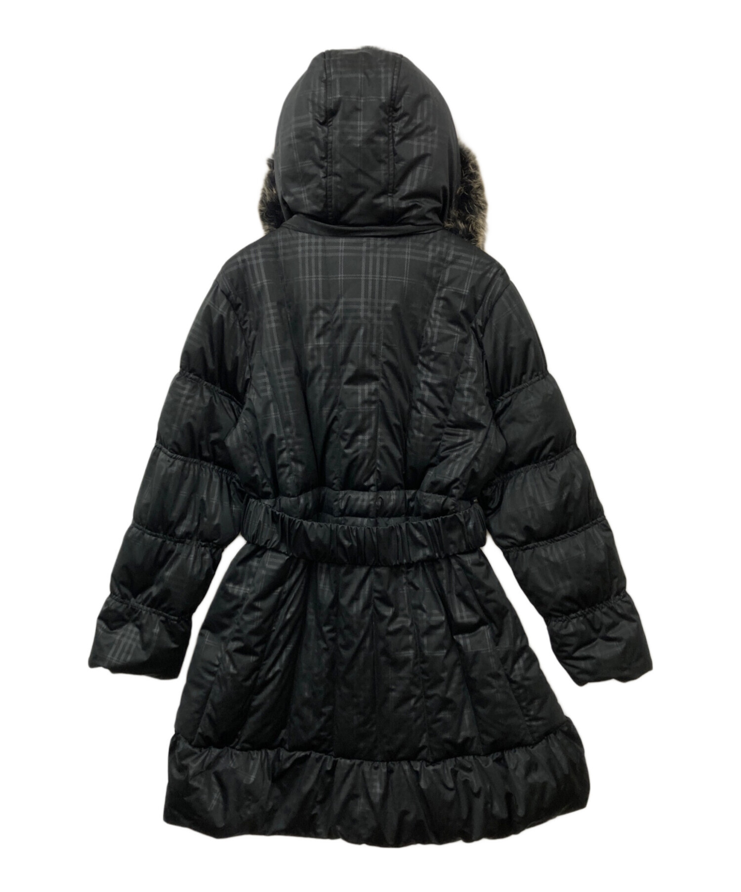 中古・古着通販】BALMAIN (バルマン) ダウンコート ブラック サイズ:M 
