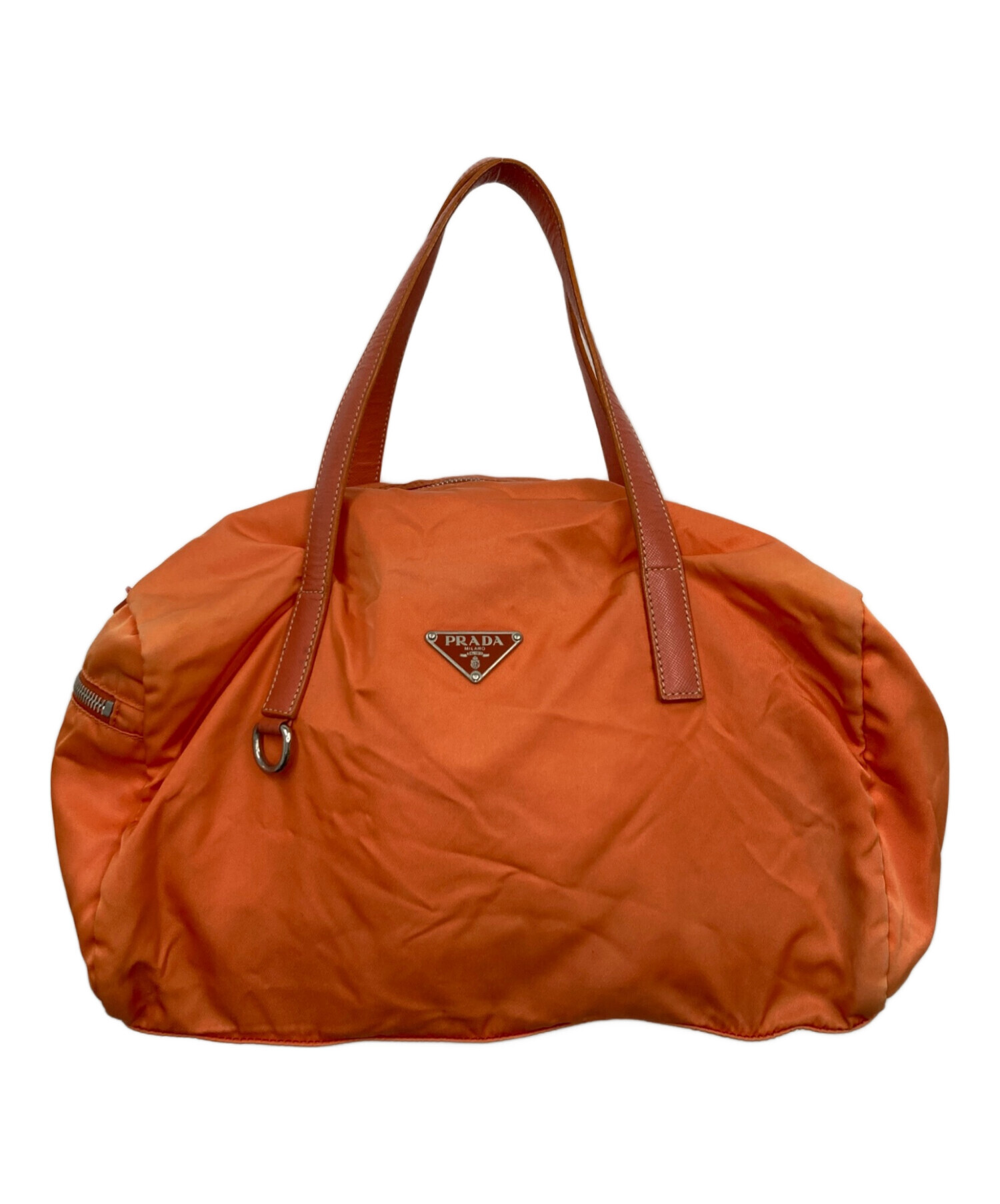 中古・古着通販】PRADA (プラダ) ナイロンバッグ オレンジ｜ブランド
