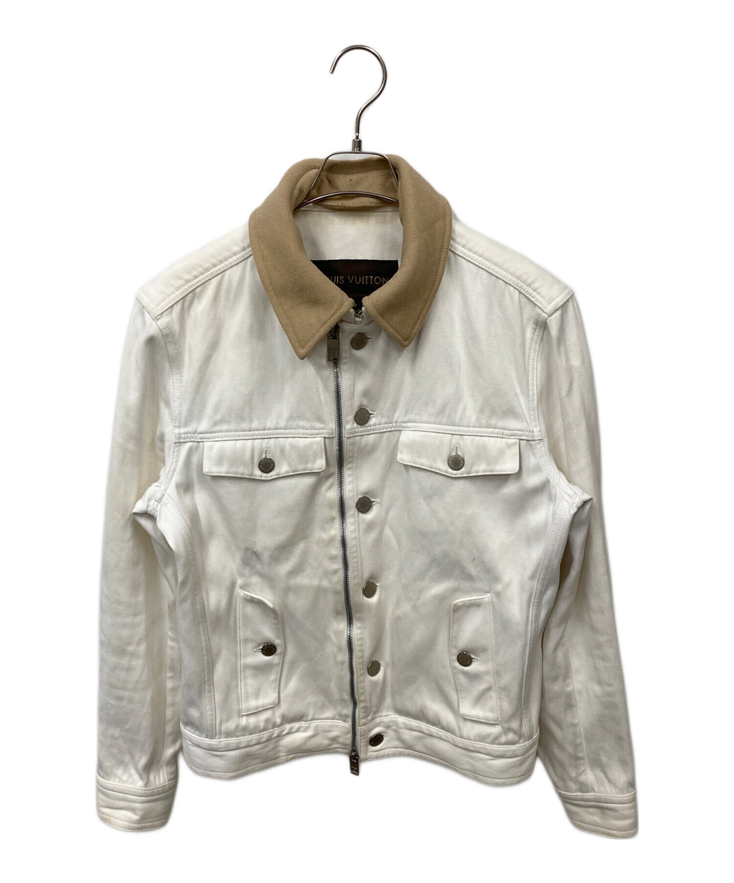 中古・古着通販】LOUIS VUITTON (ルイ ヴィトン) ジャケット ホワイト