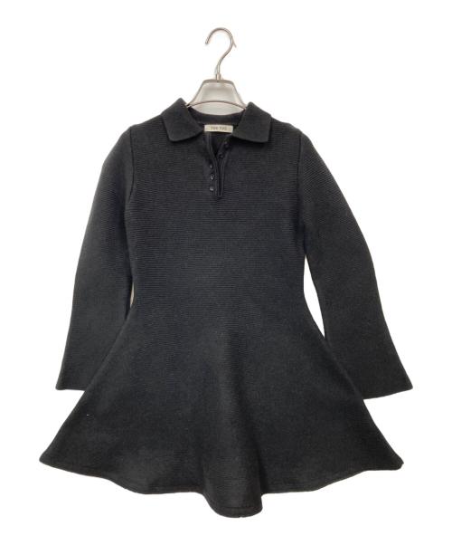 中古・古着通販】THE TOE (ザ・トゥー) Reims flare onepiece ブラック