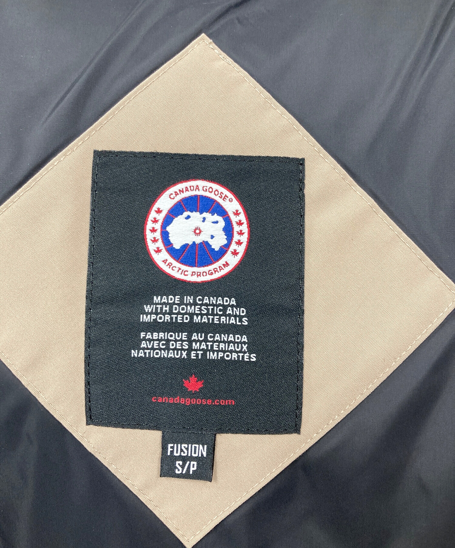 中古・古着通販】CANADA GOOSE (カナダグース) CARSON PARKA ベージュ 
