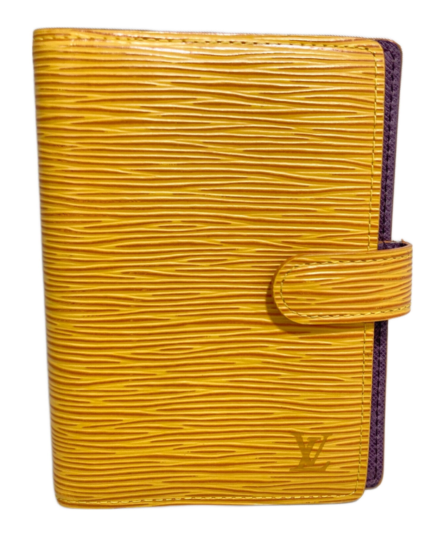 中古・古着通販】LOUIS VUITTON (ルイ ヴィトン) 手帳カバー イエロー