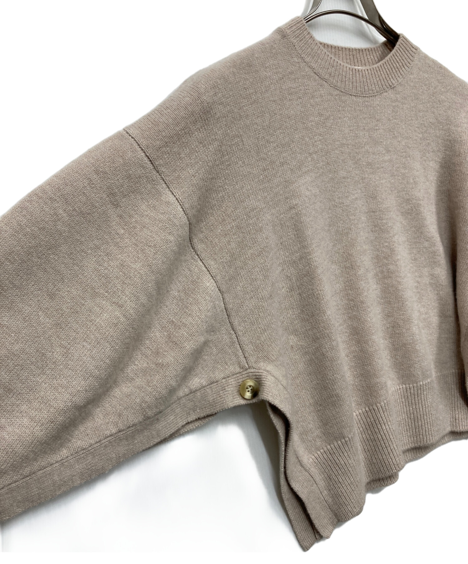 中古・古着通販】ENFOLD (エンフォルド) メリノウール ニット × シャツ