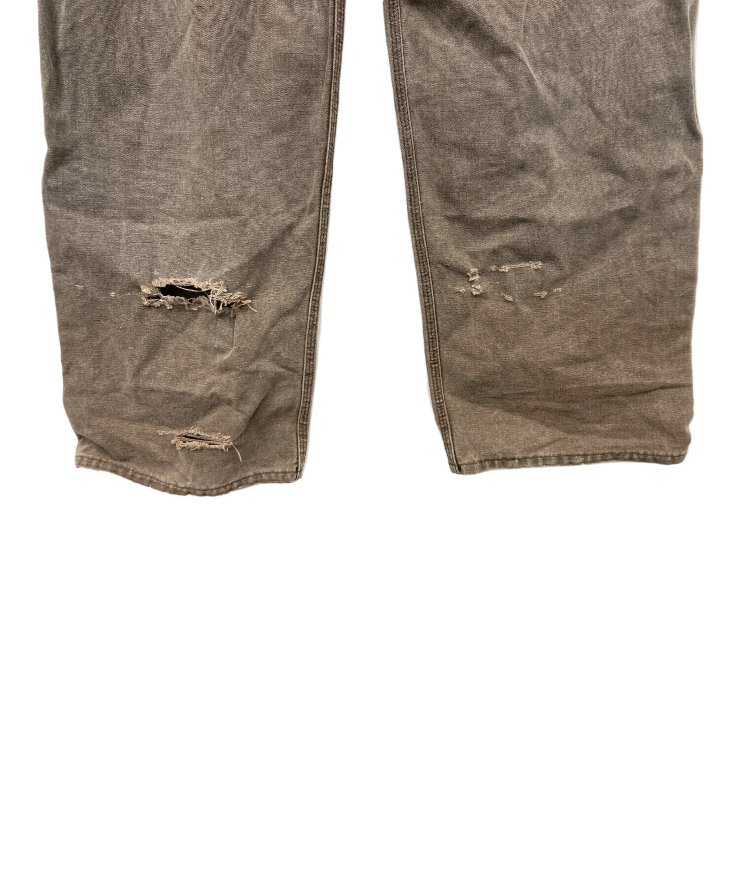 中古・古着通販】CarHartt (カーハート) オーバーオール ブラウン