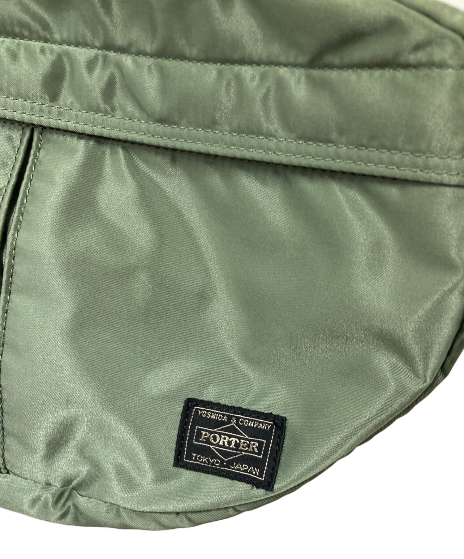 中古・古着通販】PORTER (ポーター) タンカーショルダーバッグ カーキ 