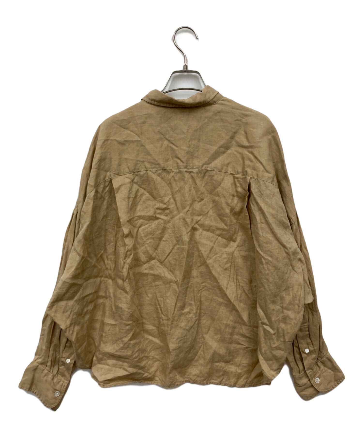新品タグ付き！plage リネンシャツ 中古・古着通販】Plage (プラージュ) リネンシャツ ベージュ サイズ