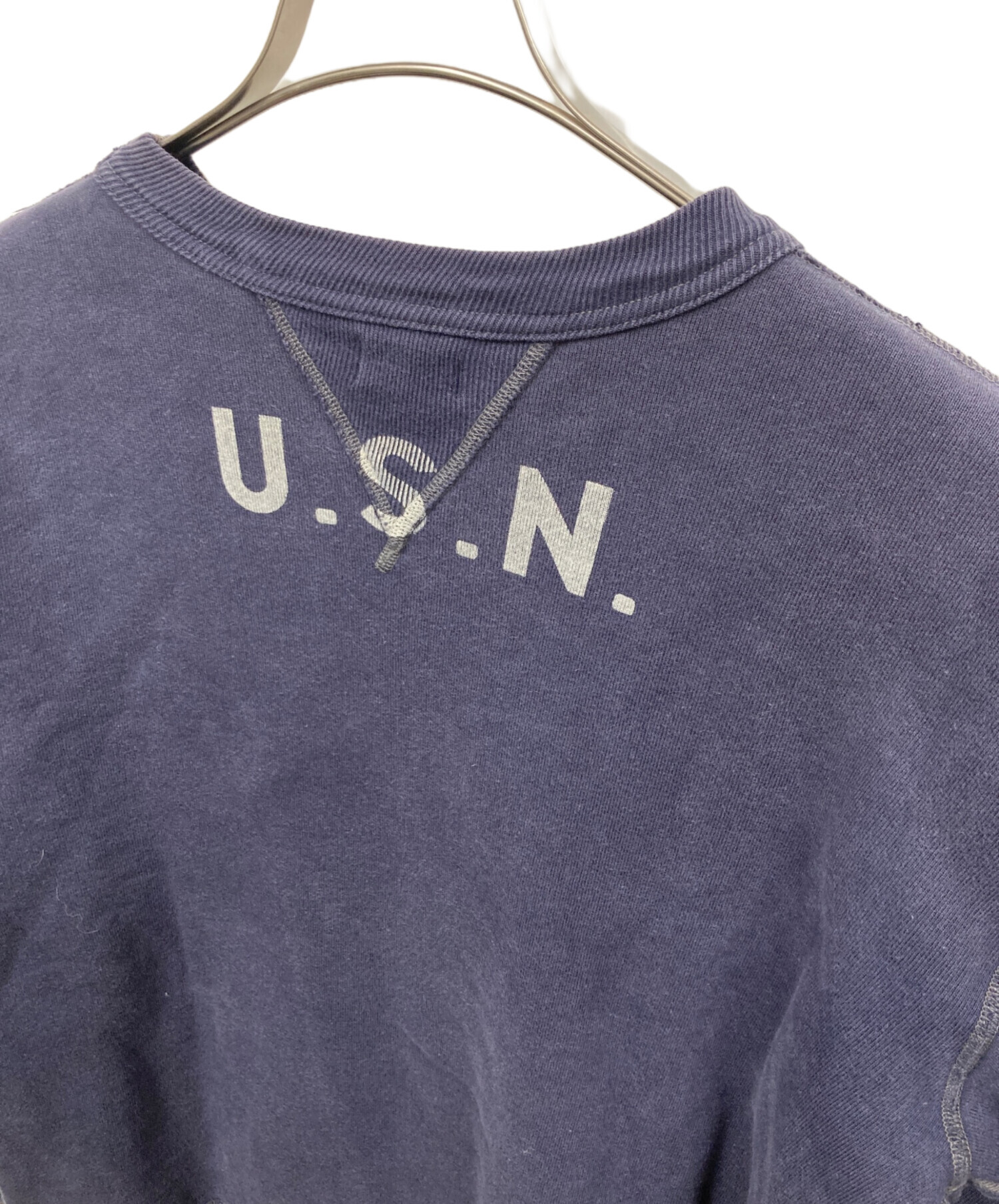 ザリアルマッコイズ　ネイビースエット 中古・古着通販】THE REAL McCOY'S (ザ・リアルマッコイズ) スウェット