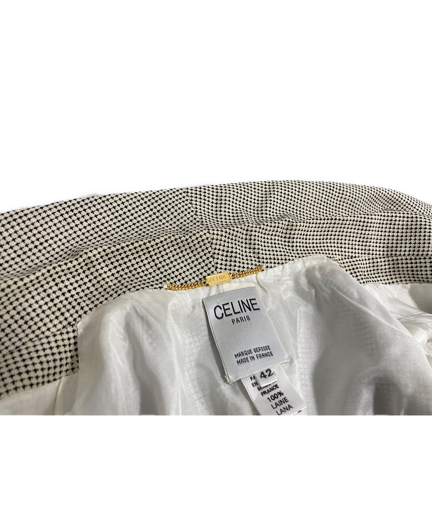 中古・古着通販】CELINE (セリーヌ) テーラードジャケット グレー