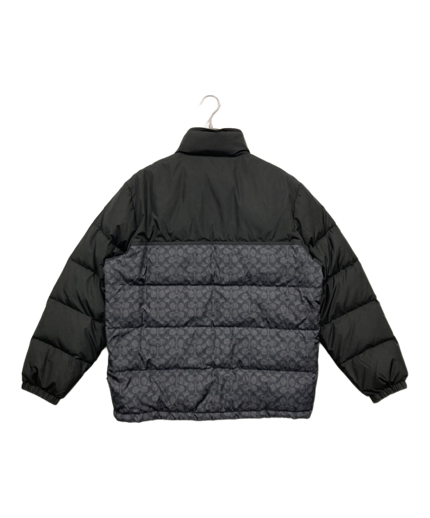 中古・古着通販】COACH (コーチ) ダウンジャケット ブラック サイズ