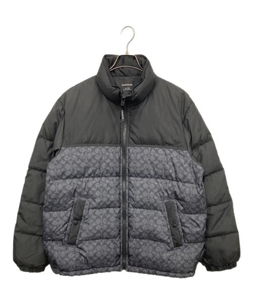 いくら。COACH ブラック ロングダウンジャケット　希少Lサイズ 中古・古着通販】COACH (コーチ) ダウンジャケット ブラック サイズ