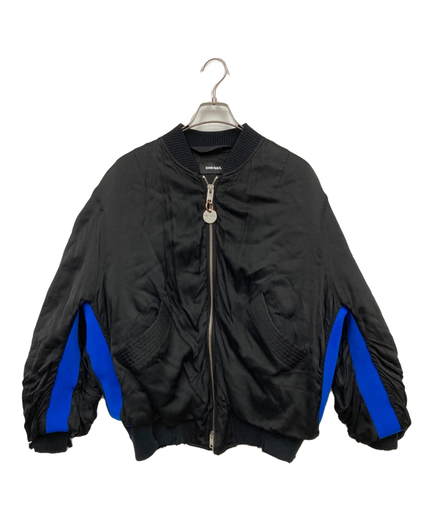 さ*ほ様 ディーゼル　ボンバージャケット 中古・古着通販】DIESEL (ディーゼル) ボンバージャケット ブラック