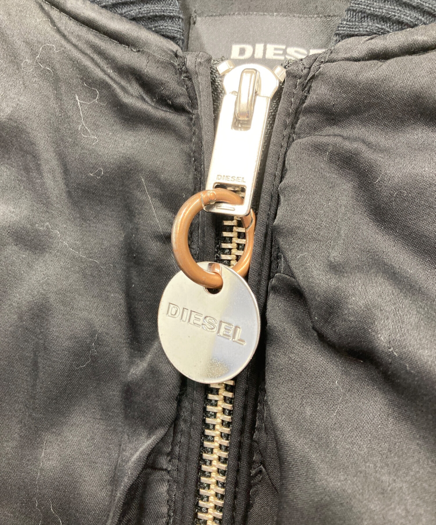 中古・古着通販】DIESEL (ディーゼル) ボンバージャケット ブラック