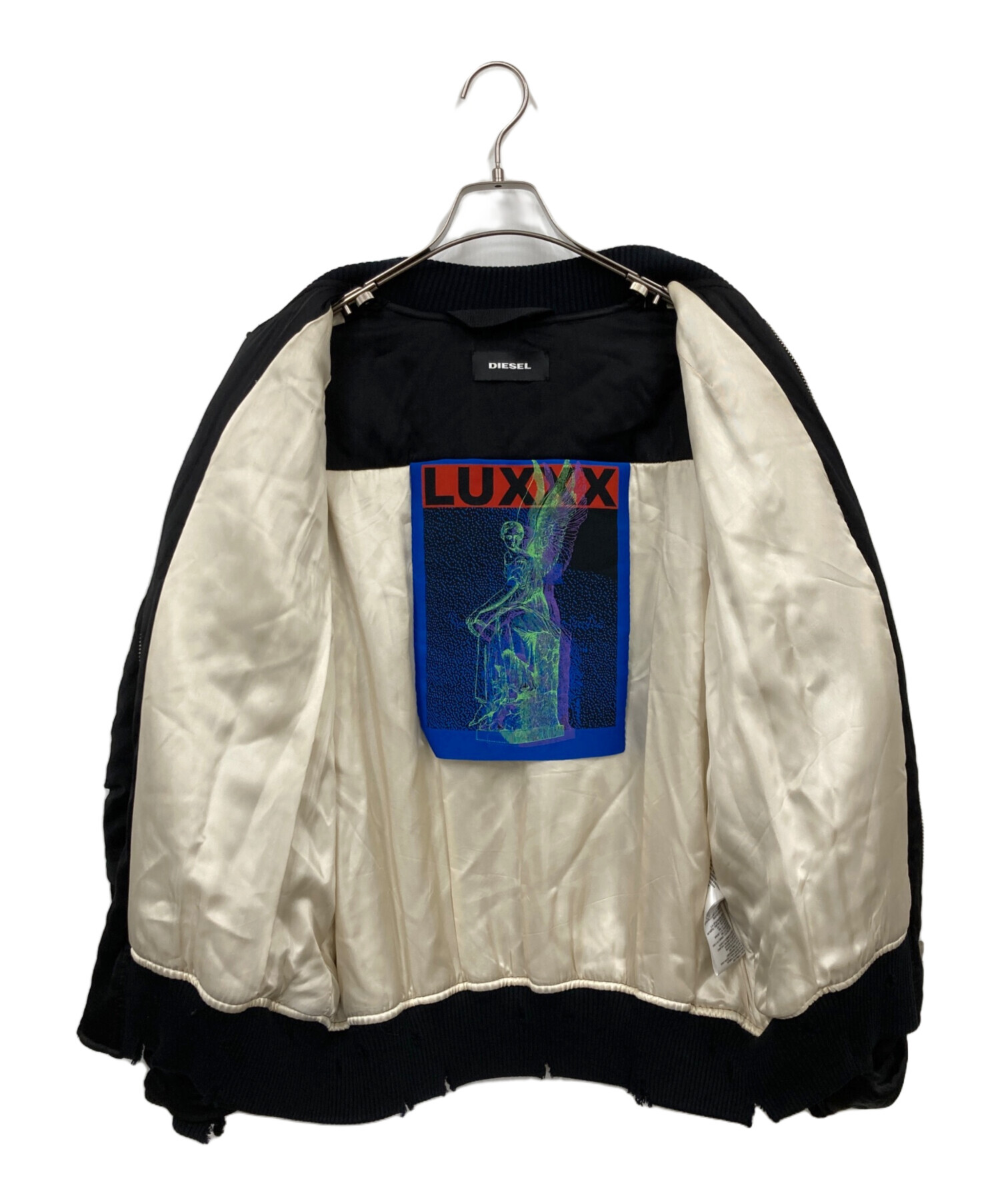 中古・古着通販】DIESEL (ディーゼル) ボンバージャケット ブラック