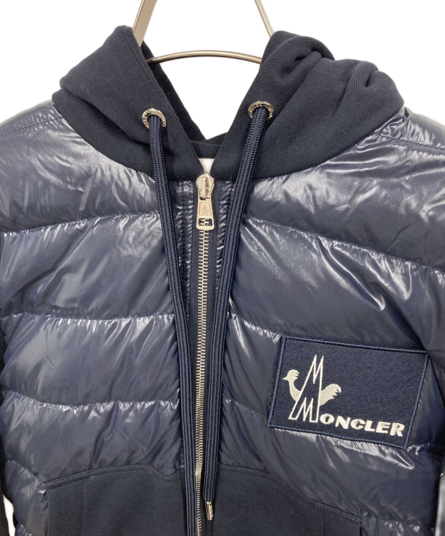 中古・古着通販】MONCLER (モンクレール) MAGLIA CARDIGAN ネイビー