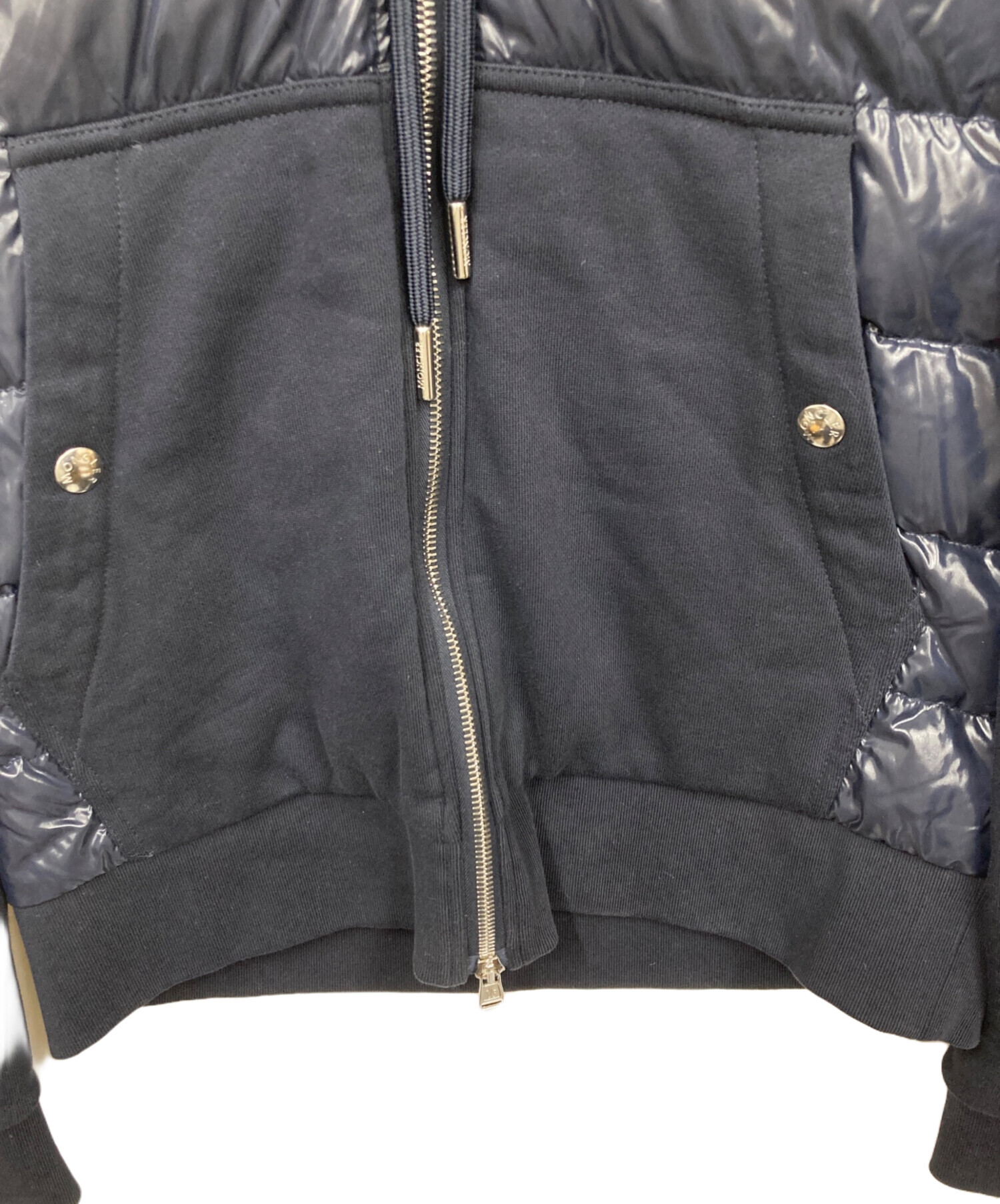 中古・古着通販】MONCLER (モンクレール) MAGLIA CARDIGAN ネイビー