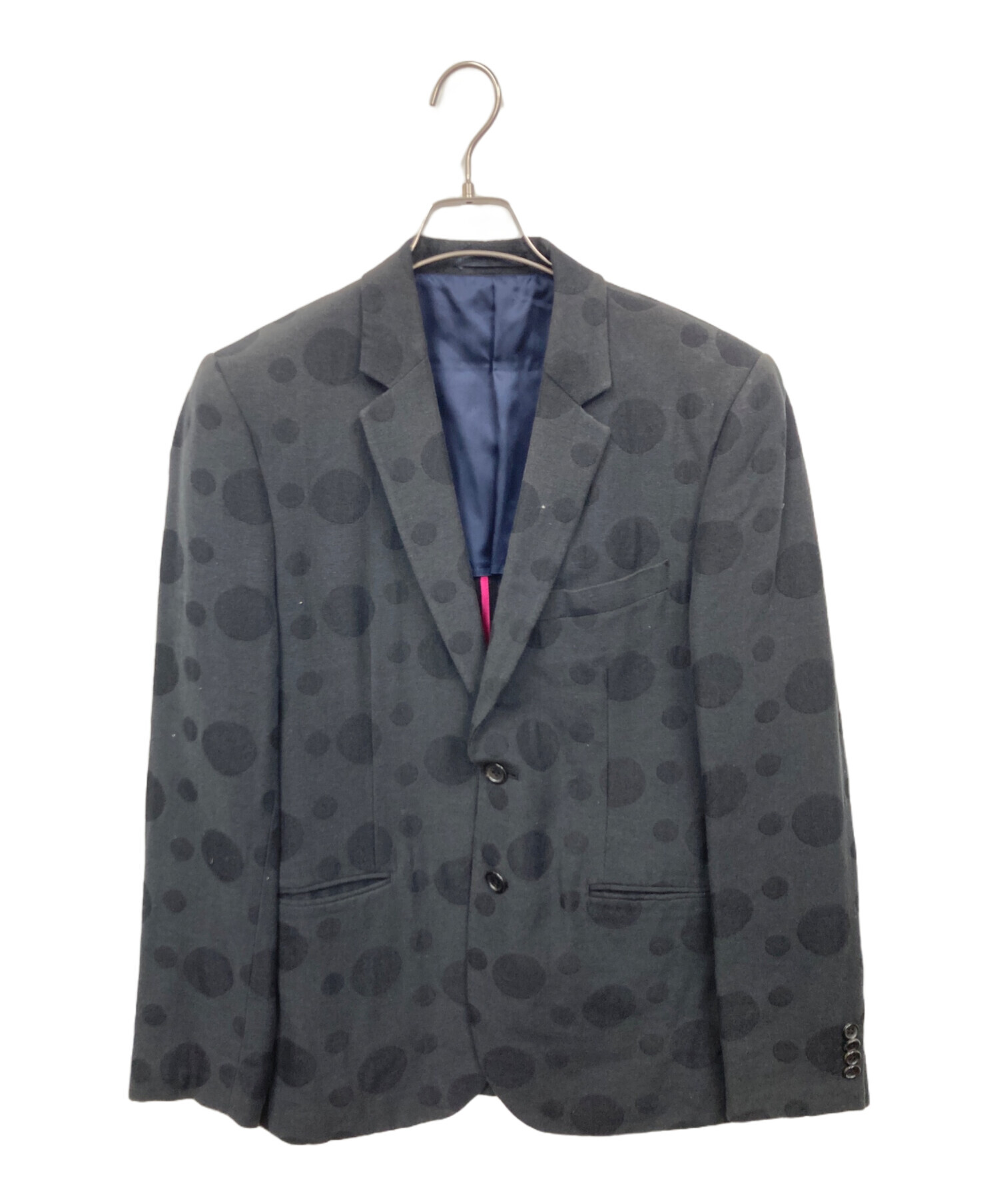 【未使用級】ポールスミス テーラードジャケット XL ターコイズブルー 総柄 メンズ ジャケット ｜ポール・スミス