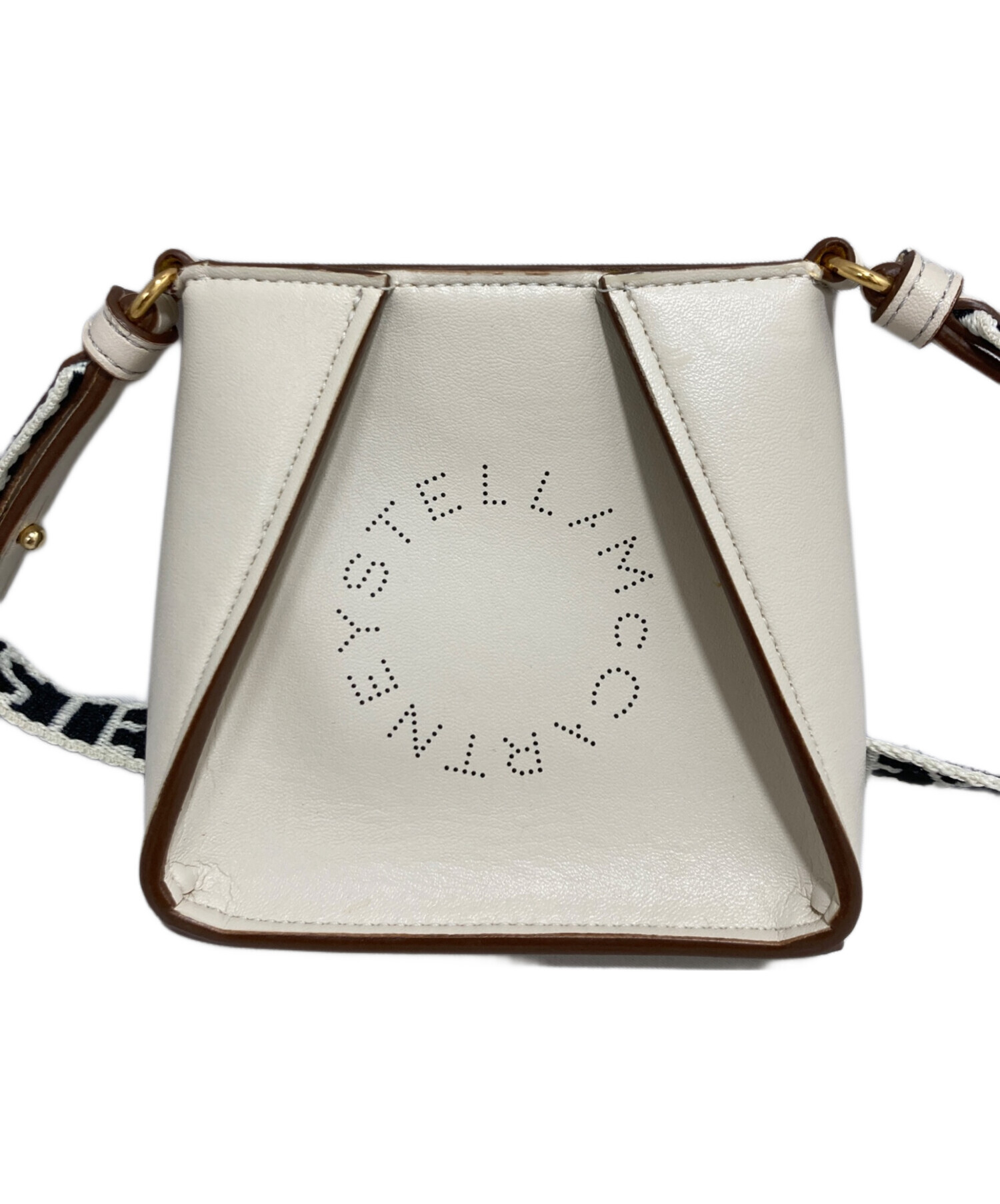STELLA McCARTNEY ホワイトショルダーバッグ 中古・古着通販】STELLA McCARTNEY (ステラマッカートニー) ミニ
