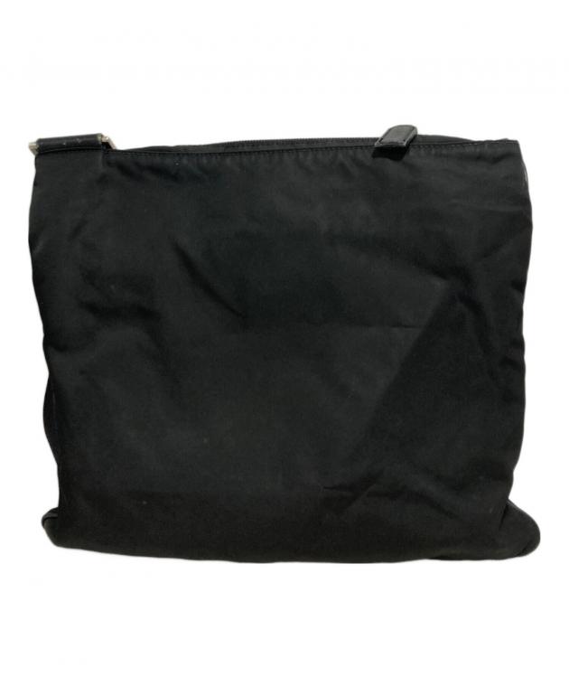 中古・古着通販】PRADA (プラダ) ナイロンショルダーバッグ ブラック