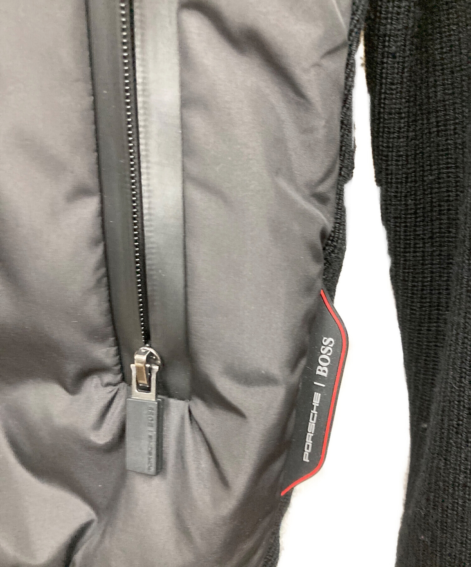 未使用級 PORSCHE × BOSS ロゴ リバーシブル ボンバージャケット 中古・古着通販】HUGO BOSS (ヒューゴ ボス) PORSCHE (ポルシェ