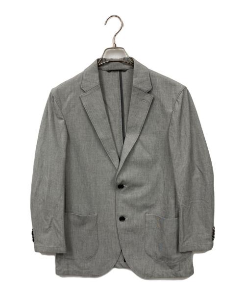 AOURE グレー テーラードジャケット 中古・古着通販】AOURE (アウール) テーラードジャケット グレー