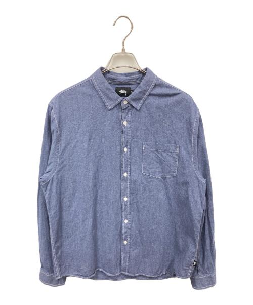 中古・古着通販】stussy (ステューシー) シャツ ネイビー サイズ:XL