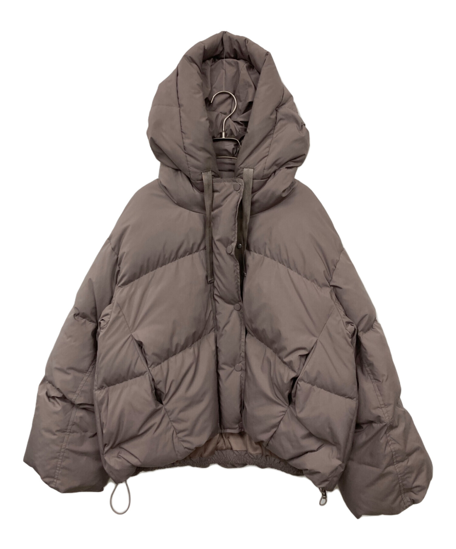 【限定値下げ】　FRAY I.D ダウンジャケット 中古・古着通販】FRAY ID (フレイ アイディー) フーデッドダウン