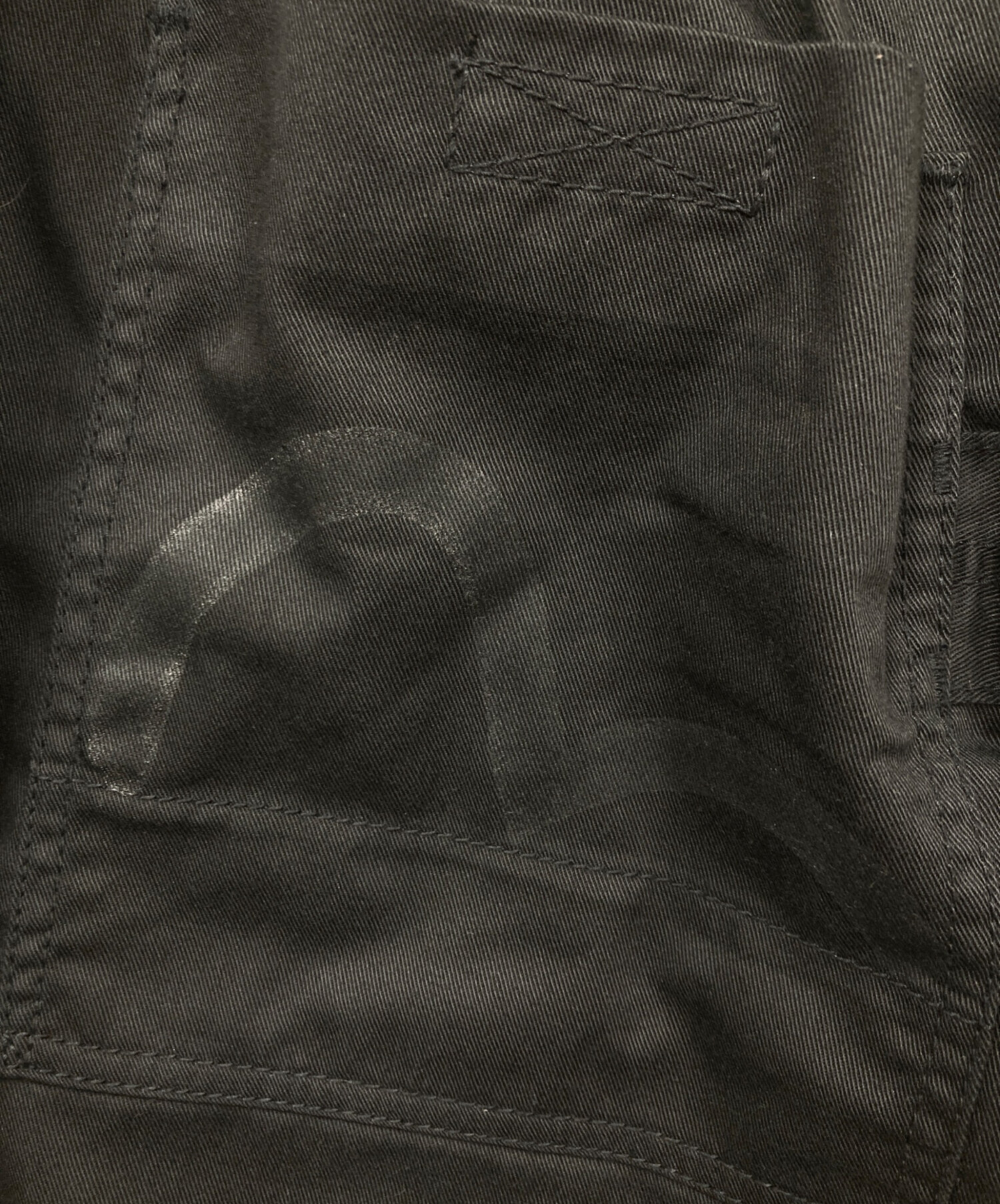 中古・古着通販】EVISU (エヴィス) ハーフパンツ ブラック サイズ:M