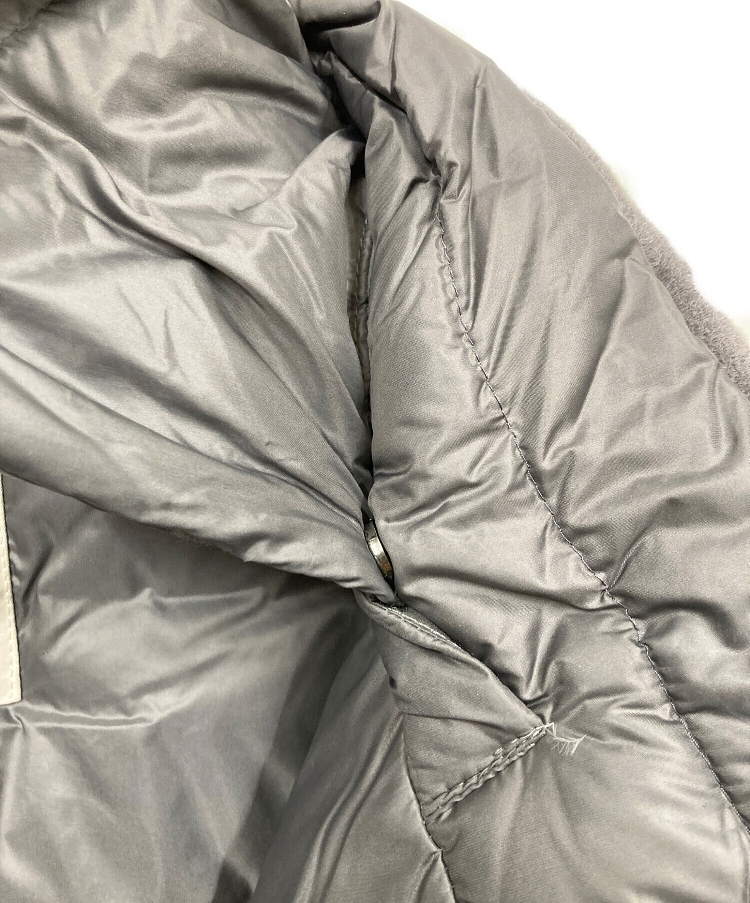 中古・古着通販】JAN MAYEN (ヤンマイエン) ダウンコート グレー