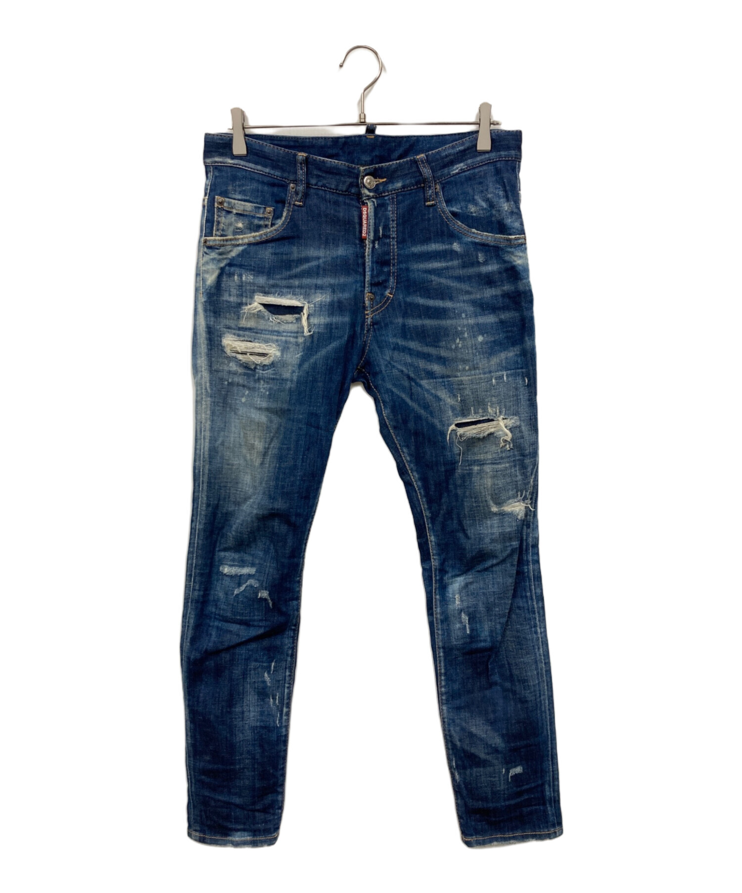 未使用品　ディースクエアード　SKATER JEAN 中古・古着通販】DSQUARED2 (ディースクエアード) Skater Jean ブルー